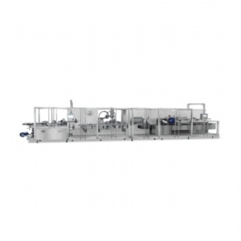 DPT350W+ZHJ300 Vials And Ampoule Blister Packing And Cartoning Production Line