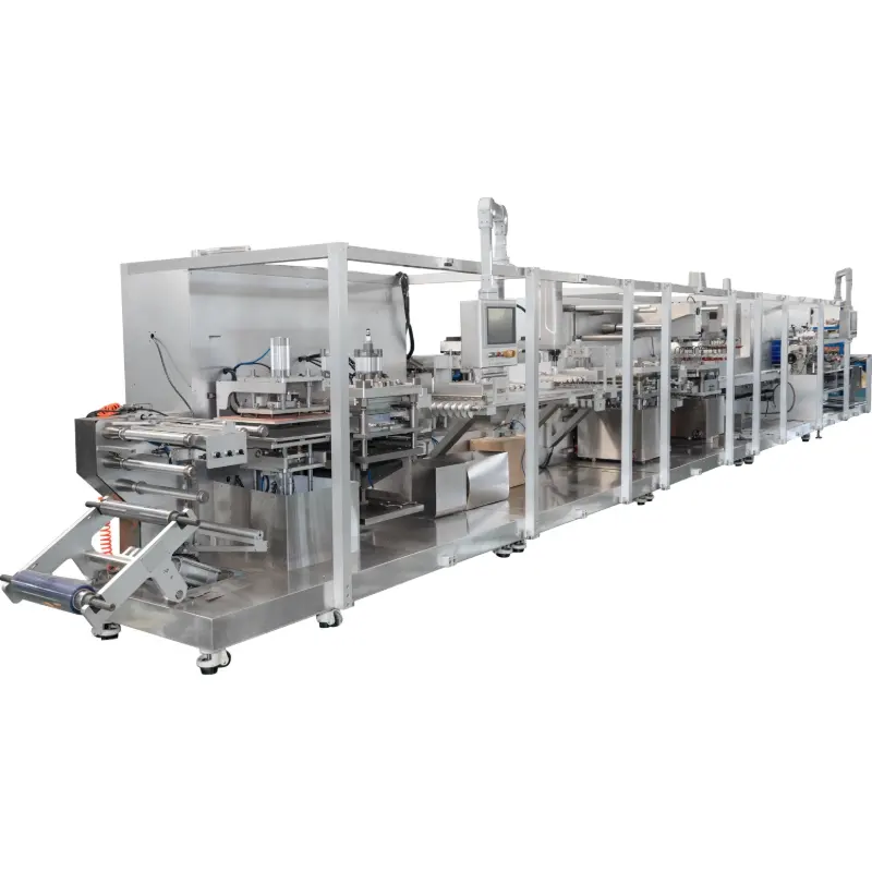 High Capacity DPP 350 Plate Type AluPVC Blister Packing Machine for Medical Devices 1