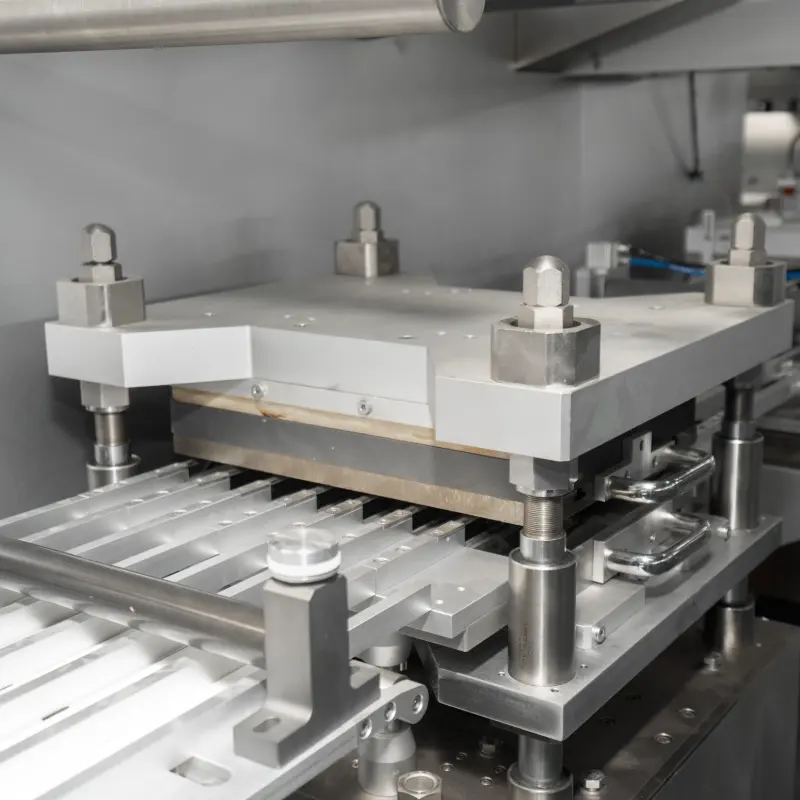 High Capacity DPP 350 Plate Type AluPVC Blister Packing Machine for Medical Devices 4