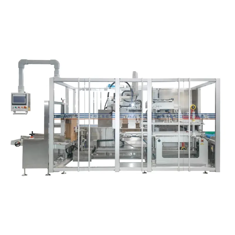 Linear KZF 550R2 Yamaha Robot Case Packer for Efficient Loading 1