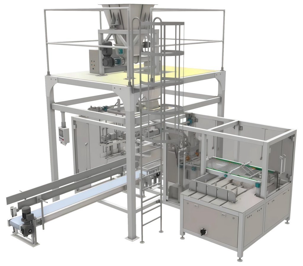 Powder bagging machine