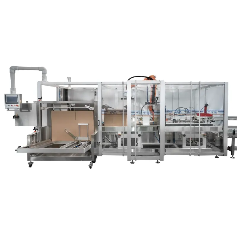Robotic KZF 550R1 Kuka Based Case Packer for Automated Packaging 1