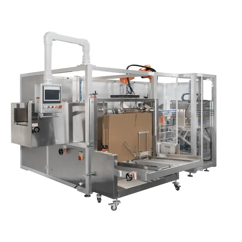 Robotic KZF 550R1 Kuka Based Case Packer for Automated Packaging 3