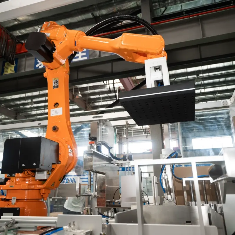 Robotic KZF 550R1 Kuka Based Case Packer for Automated Packaging 7