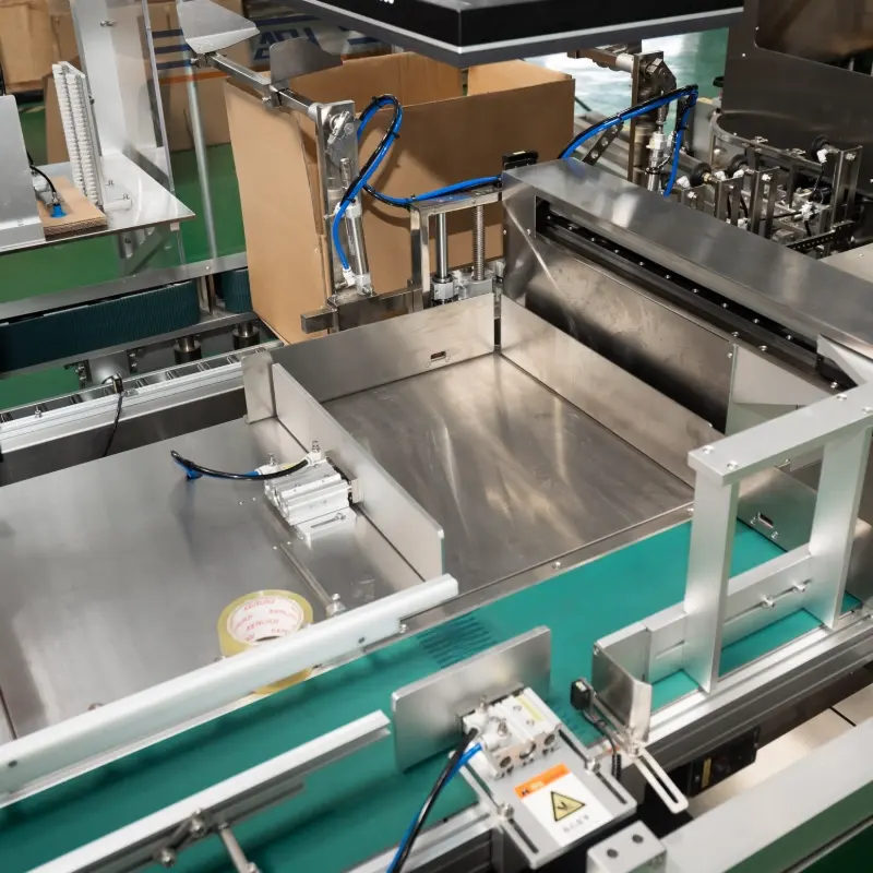 Robotic KZF 550R1 Kuka Based Case Packer for Automated Packaging 8